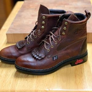 Justin lace up women’s boots